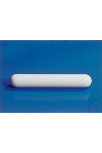 Barreau aimanté en PTFE, cylindrique, longueur x diamètre, 25 x 6 mm Barreau aimanté en PTFE,...